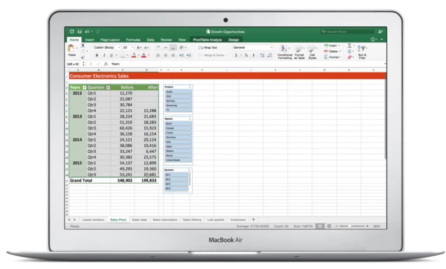 get microsoft excel for mac?